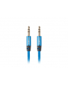 Lanberg Premium kabel Audio Mini jack 3,5mm 3pin, 1m Niebieski - nr 4