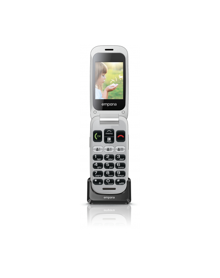 emporia Telefon One V200 szary główny