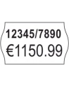 avery zweckform Etykiety cenowe w rolce do metkownic dwurzędowych, białe, 26 x 16mm, 12000 sztuk - nr 12