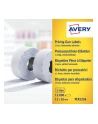avery zweckform Etykiety usuwalne cenowe w rolce do metkownic jednorzędowych, białe, 26 x 12mm, 15000 sztuk - nr 2