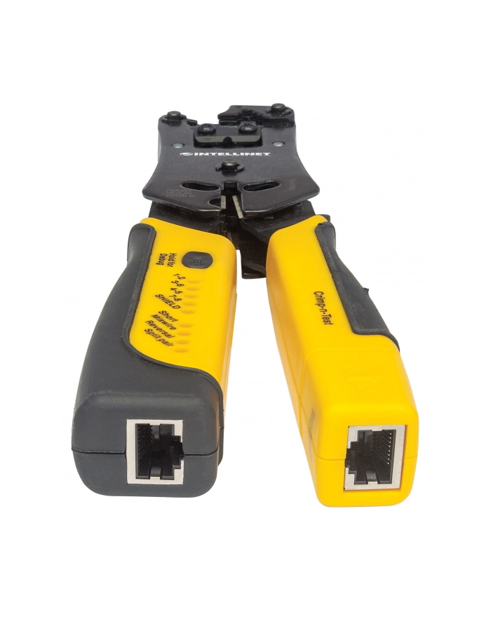 intellinet Zaciskarka wtyków RJ411/RJ12/RJ22/RJ45 z testerem okablowania główny