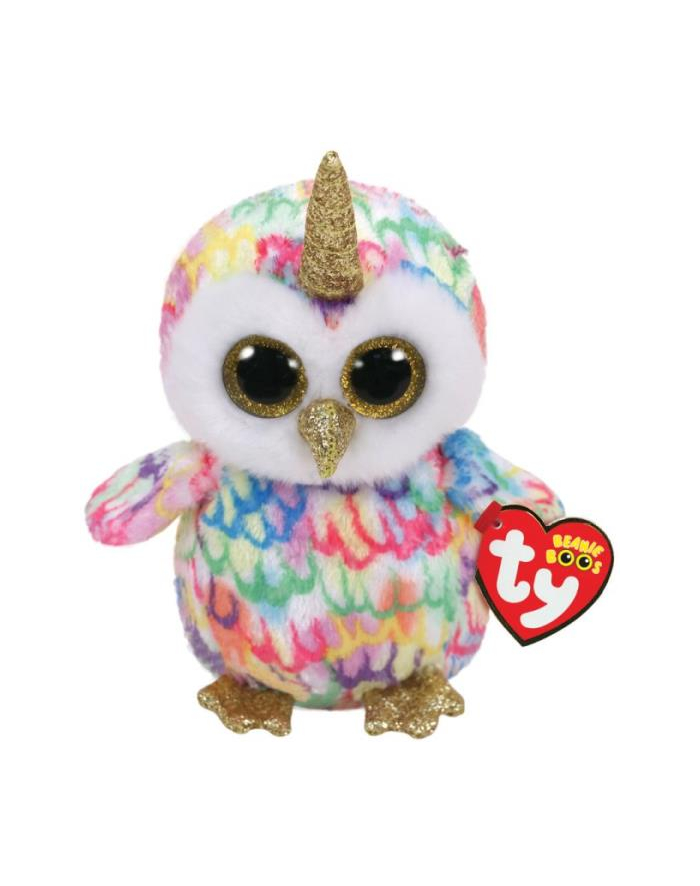 ty inc. TY BEANIE BOOS ENCHANTED - sowa jednorożec  15cm 36253 TY główny