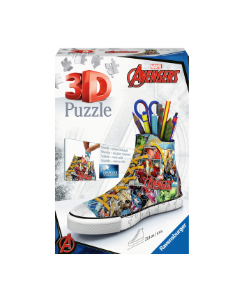 Puzzle 3D 108el Trampek na biurko - Avengers 121137 RAVENSBURGER