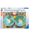 Puzzle 3000el Zabytkowa mapa Świata 170746 RAVENSBURGER - nr 2