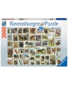 Puzzle 3000el Znaczki pocztowe 170791 RAVENSBURGER - nr 1