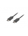 lanberg Kabel USB-C M/M 2.0 0.5m czarny - nr 10