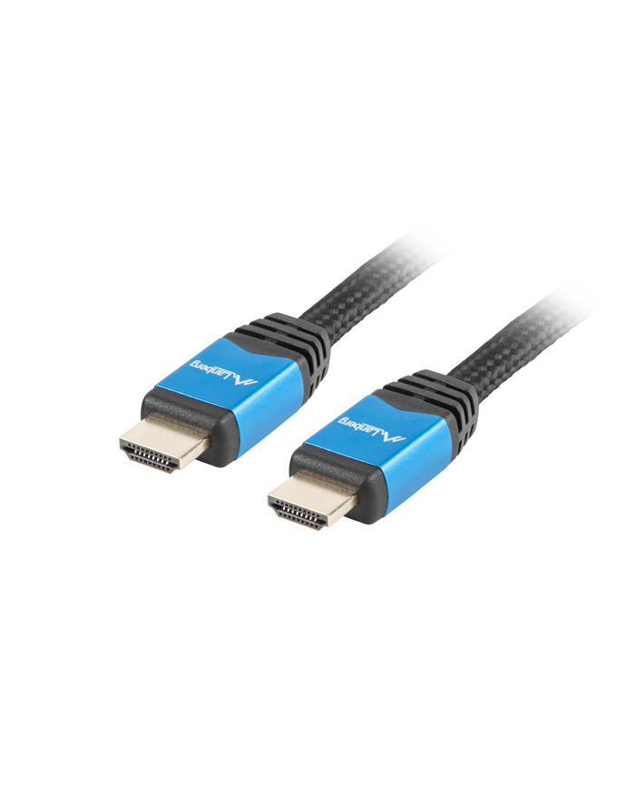 lanberg Kabel Premium HDMI-HDMI M/M v2.0 1m czarny główny