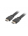 lanberg Kabel HDMI-HDMI M/M v2.0 0.5m czarny płaski - nr 9