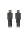 lanberg Kabel HDMI-HDMI M/M v2.0 1m czarny płaski - nr 12