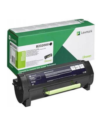 lexmark Toner Yield B232000 3k czarny