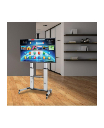 techly Stojak mobilny do dużych TV LCD/LED 60-100 cali 100kg VESA 2 półki nr 1