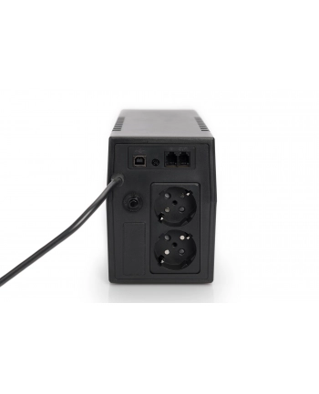 digitus Zasilacz awaryjny UPS Line-Ineractive LED, 600VA/360W