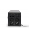 digitus Zasilacz awaryjny UPS Line-Ineractive LCD, 1500VA/900W - nr 11