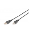 assmann Kabel połączeniowy USB 2.0 HighSpeed Typ USB A/USB B M/M czarny 1,8m - nr 3