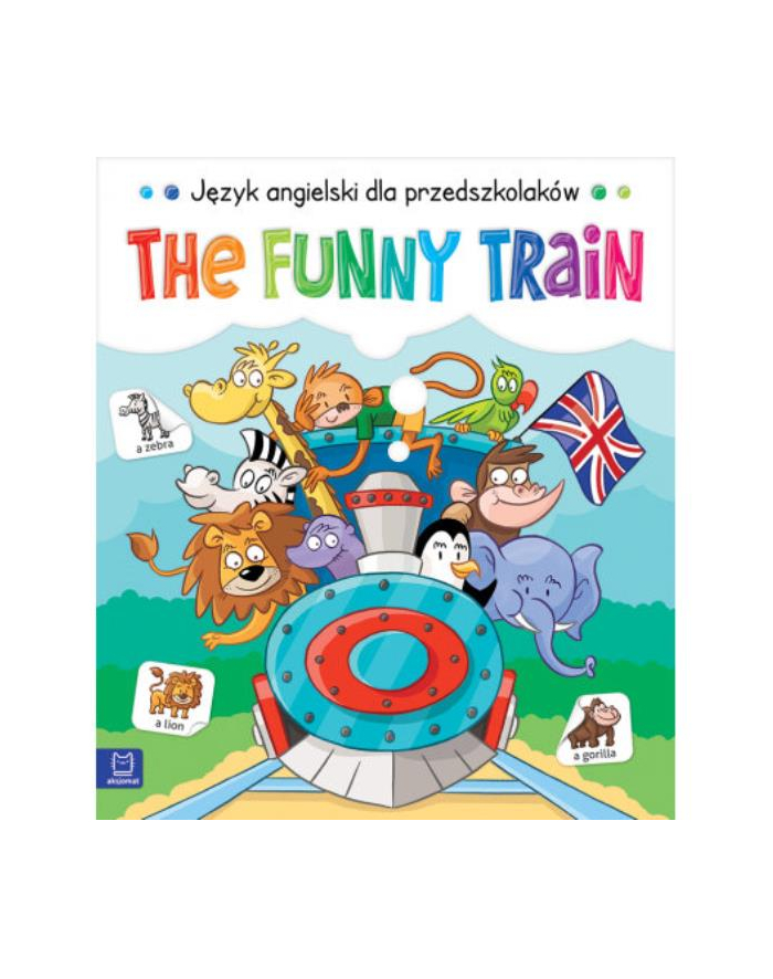 aksjomat Książ. The Funny Train. Język angielski dla przedszkolaków 5-6 lat. główny