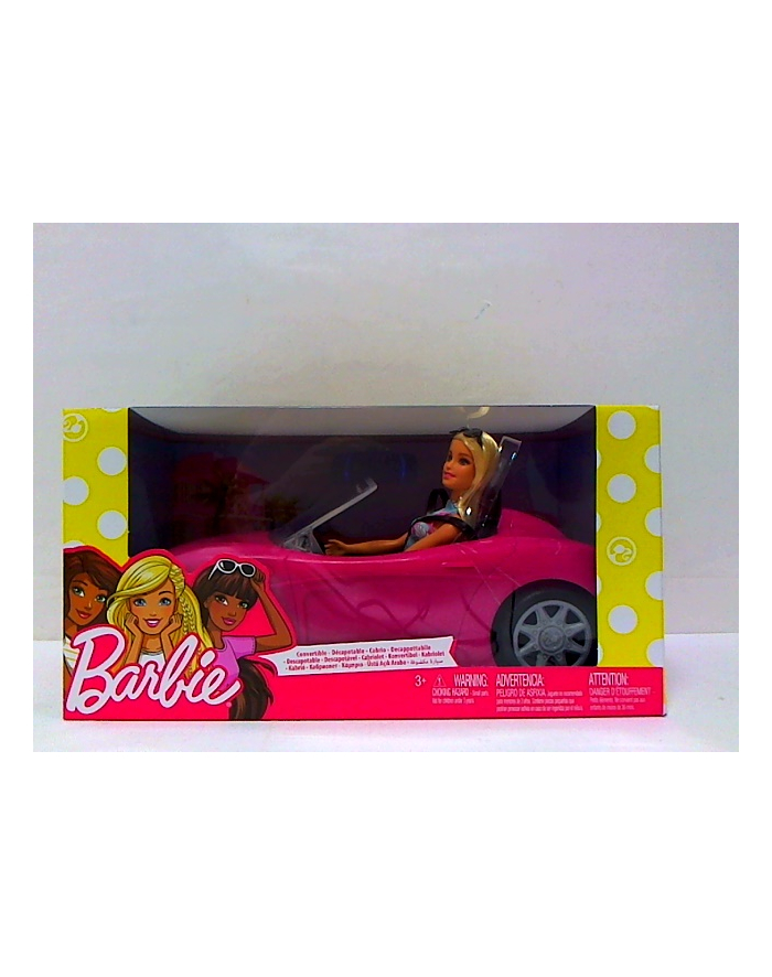 mattel Barbie lalka w  kabriolecie FPR57 /2 główny
