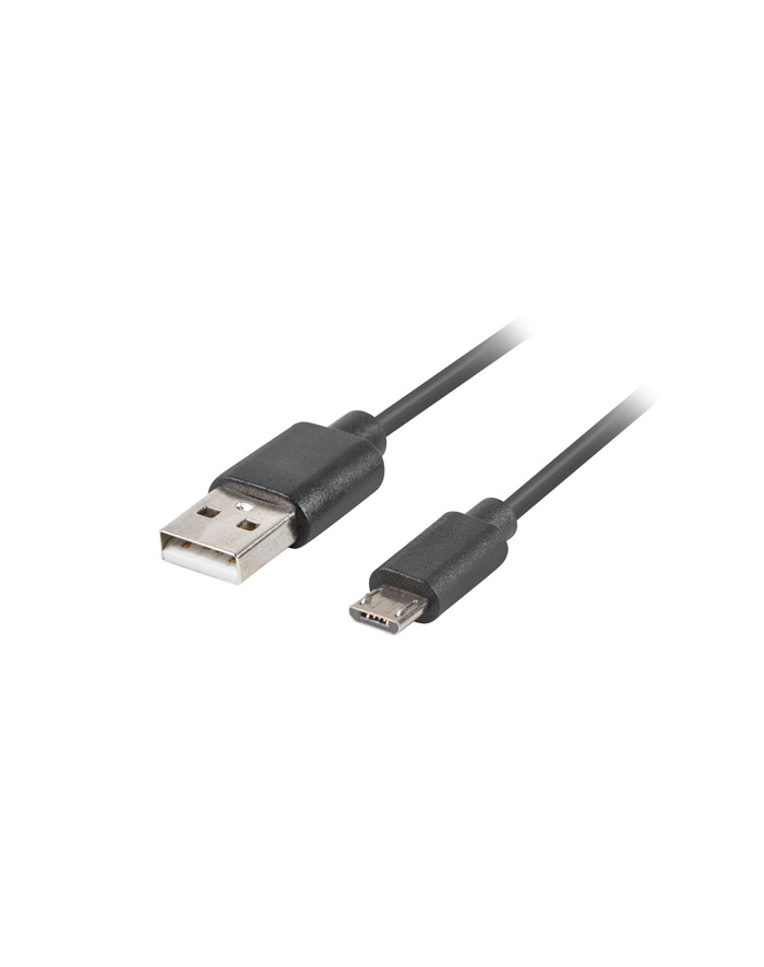 lanberg Kabel USB micro BM - AM 2.0 1m czarny QC 3.0 główny