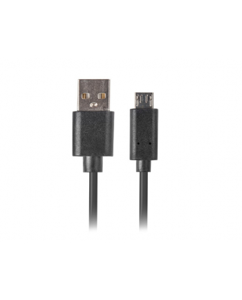 lanberg Kabel USB micro BM - AM 2.0 1m czarny QC 3.0