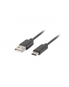 lanberg Kabel USB CM - AM 2.0 0.5m czarny QC 3.0 - nr 9