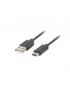 lanberg Kabel USB CM - AM 2.0 0.5m czarny QC 3.0 - nr 1
