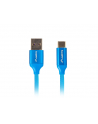 lanberg Kabel Premium USB CM - AM 2.0 0.5m niebieski 5A - nr 8