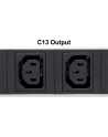 intellinet Listwa zasilająca rack 19 1U 110V-250V/10A 8 gniazd C13 kabel 2m - nr 17