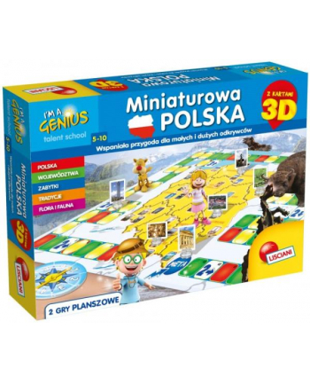 lisciani giochi I'm Genius Miniaturowa Polska 3D 69323