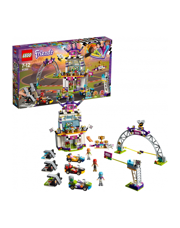 PROMO LEGO 41352 FRIENDS Dzień wielkiego wyścigu p3 główny