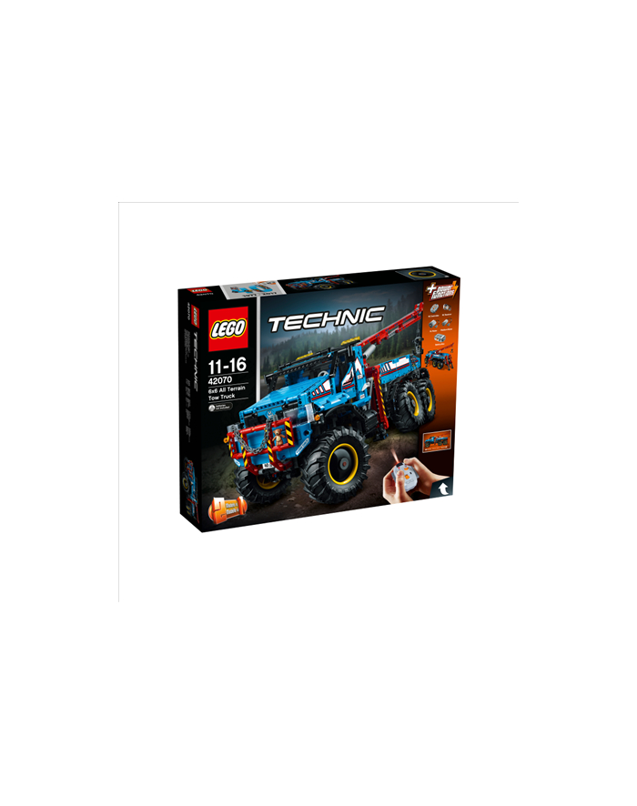 LEGO 42070 TECHNIC Terenowy holownik 6x6 główny