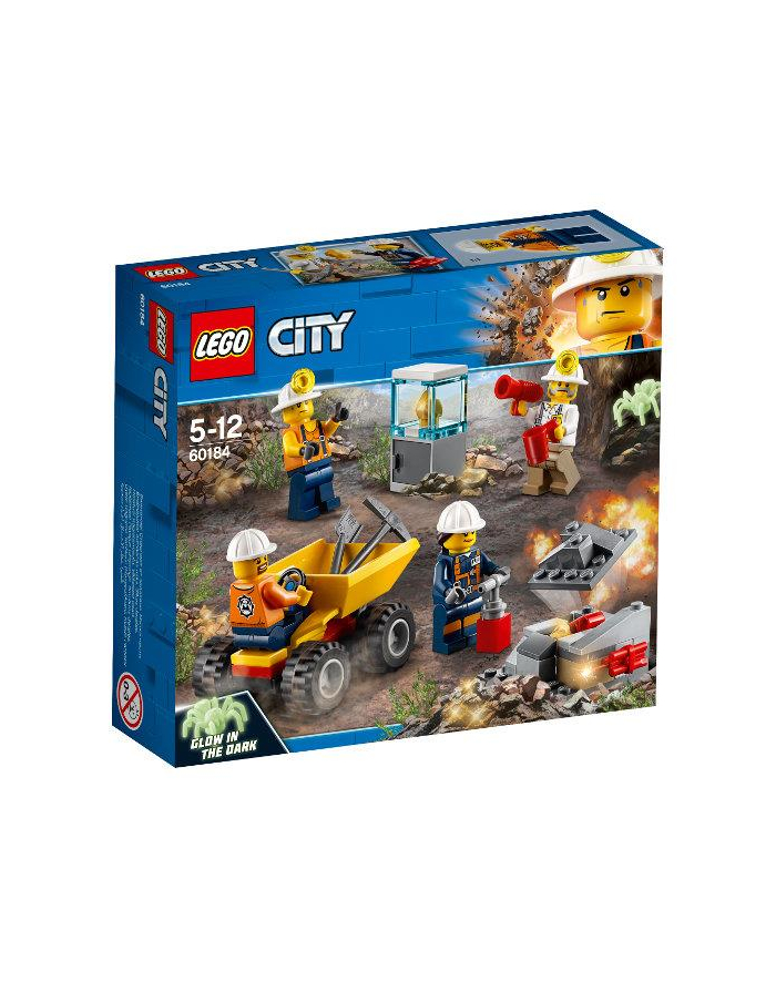 LEGO 60184 CITY Mining Ekipa górnicza p8 główny