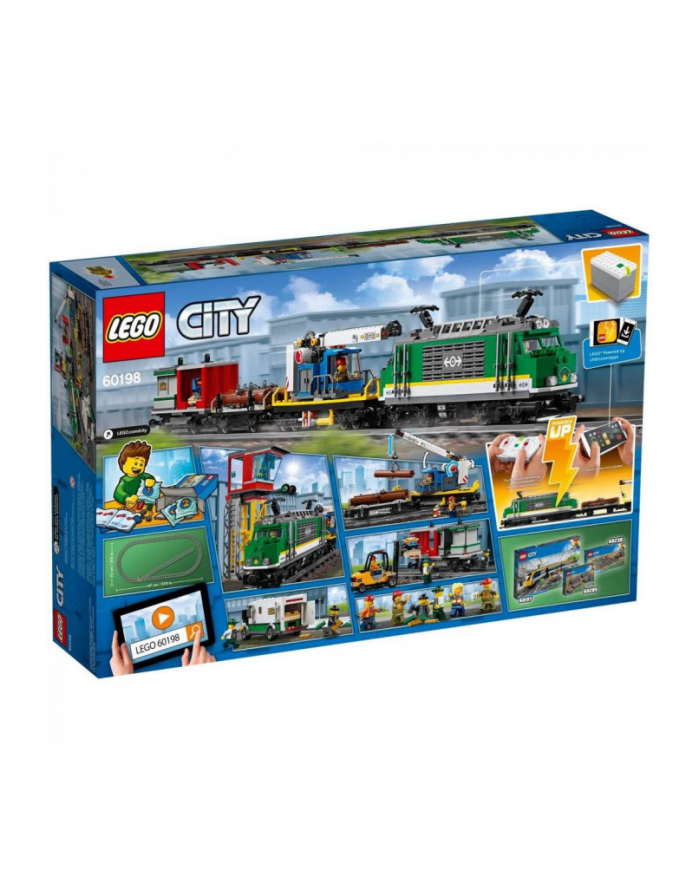 LEGO 60198 CITY Pociąg towarowy p2 główny