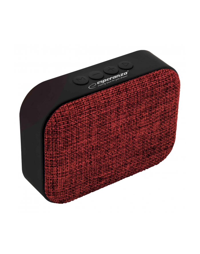 esperanza Głośnik Bluetooth FM Samba czerwony główny