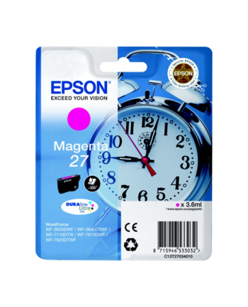 epson Tusz T2703 magenta 3.6ml do WF-3620/7110/7610
