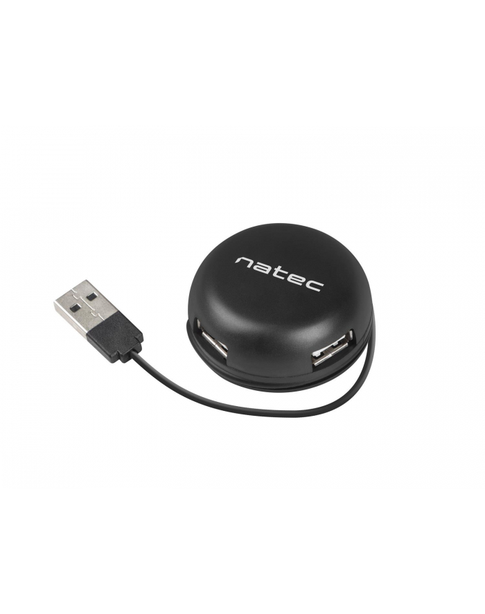 natec Hub USB 4 porty Bumblebee USB 2.0 czarny główny