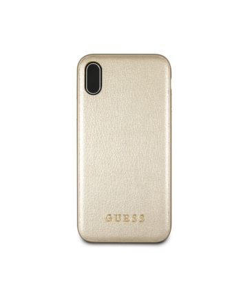 guess Etui hardcase GUHCI61IGLGO iPhone Xr Iridescent złoty