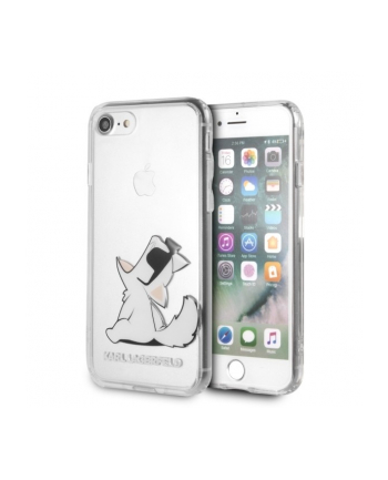 Etui hardcase Karl Lagerfeld iPhone 7/8 KLHCI8CFNRC przezroczysty Choupette Fun