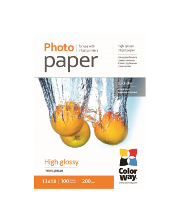 COLORWAY fotopapír/ high glossy 200g/m2, 13x18 / 100 kusů