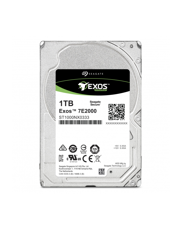 SEAGATE HDD 1TB 3 5  7 2K RPM SAS III 128MB 512E główny