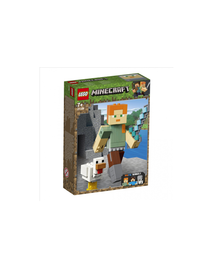 LEGO 21149 MINECRAFT Minecraft BigFig — Alex z kurczakiem p.8 główny
