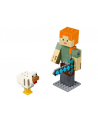 LEGO 21149 MINECRAFT Minecraft BigFig — Alex z kurczakiem p.8 - nr 4