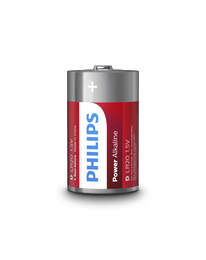philips Baterie Power Alkaline D 2szt. blister (LR20) główny