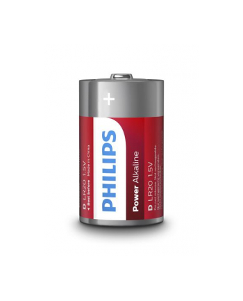 philips Baterie Power Alkaline D 2szt. blister (LR20) nr 2