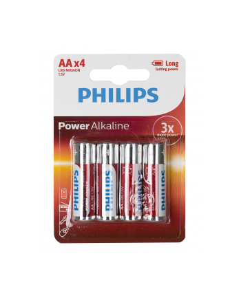 philips Akumulatory Power Alkaline AA 4szt. blister