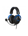 hyperx Słuchawki Cloud Gaming niebieskie PS4 - nr 23