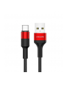 usams Kabel pleciony U5 2A USB-C 1,2m czerwony US-SJ221 - nr 1