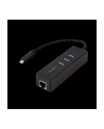 logilink Adapter Gigabit Ethernet do USB 3.0 z hubem USB