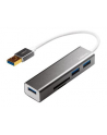 logilink Hub USB 3.0 3 porty z czytnikiem kart - nr 6