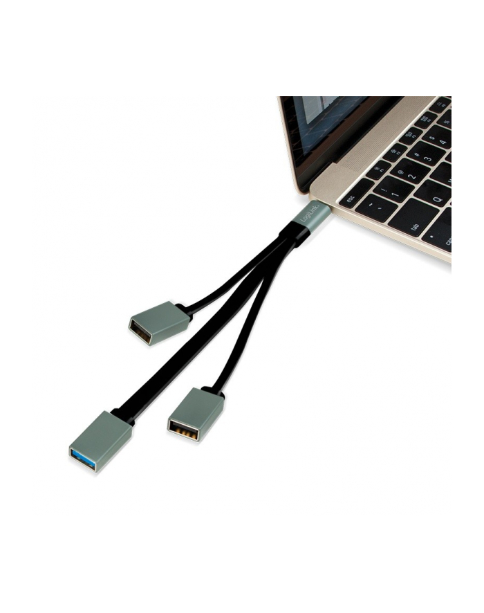 logilink Hub USB-C 3.1, 3 porty główny