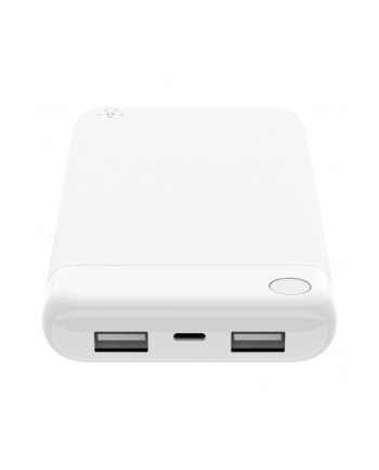 belkin Power Bank BoostCharge 10k + Lightning + kabel biały