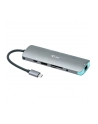 i-tec USB-C Metal Nano Stacja Dokująca 1x HDMI 4K Ultra HD 3840 x 2016 @ 30Hz 1x czytnik SD 1x czytnik micro SD 1x Ethernet GLAN RJ-45 port 1x - nr 54